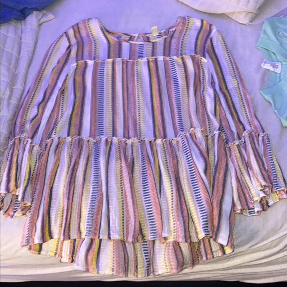 Francesca Ruffle Long Sleeve